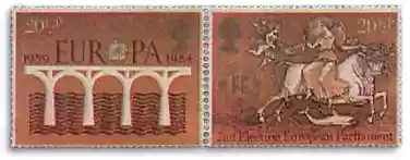 Euro stamp